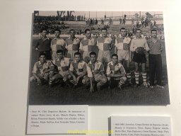 Exposición 100 Años de Futbol en Mula